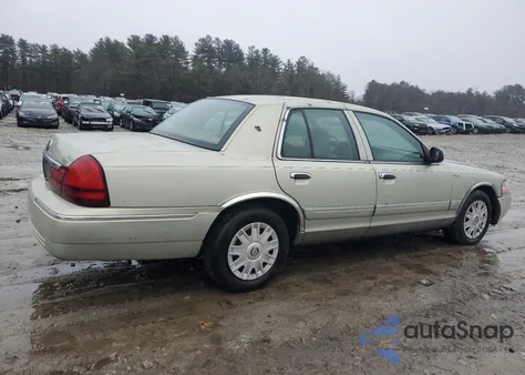 2004 Mercury Grand Marquis Gs from USA, damaged, VIN 2MEFM74W54X696768